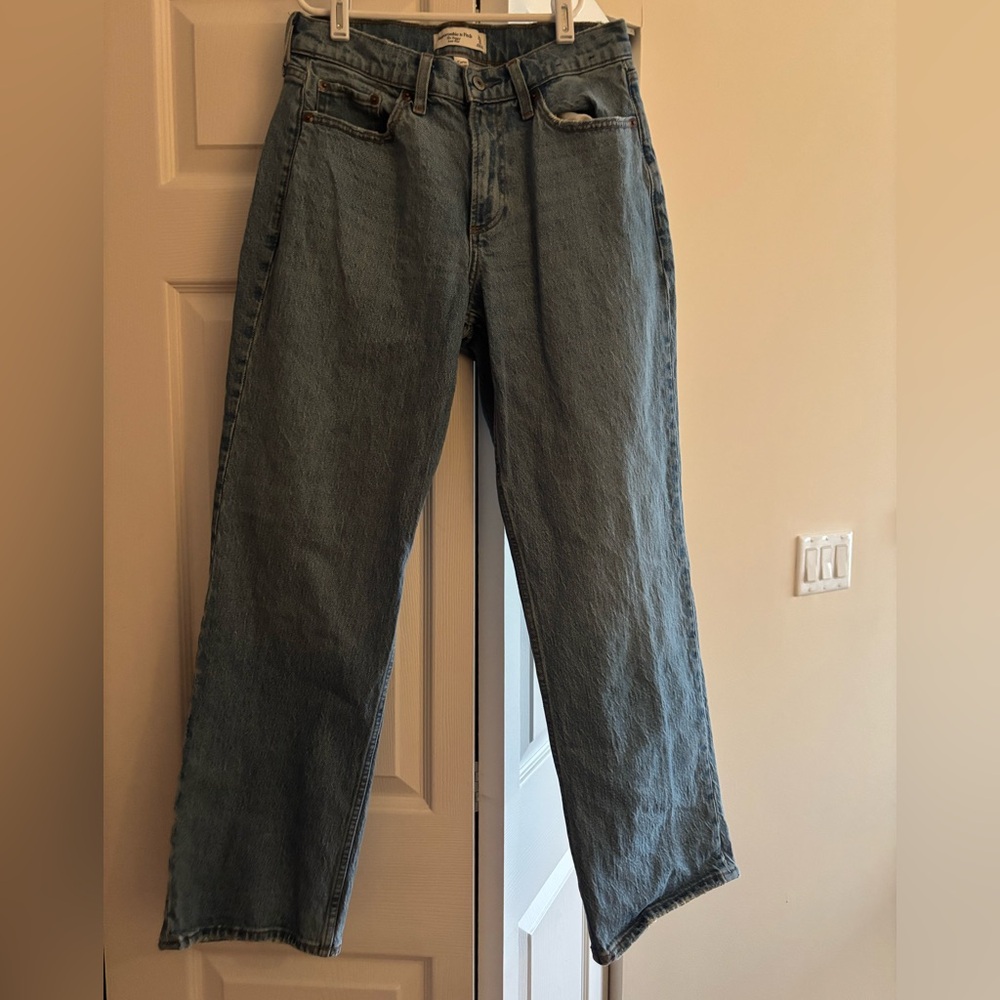 Abercrombie and Fitch low rise baggy Jeans